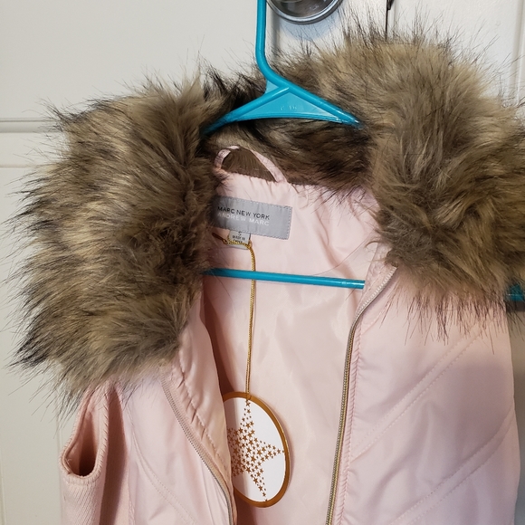 Light Pink Blush Marc New York Andrew Marc Vest - Picture 3 of 6